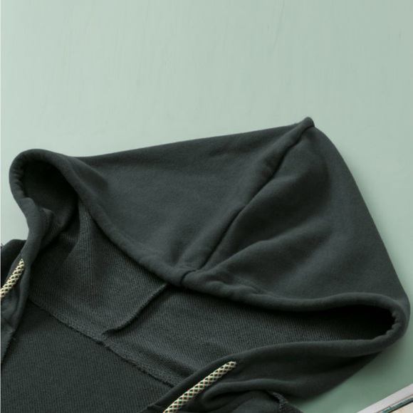 ⭐️Women's Black Casual Hoodie - Picture 5 of 10